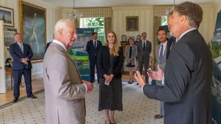 Guernsey Finance showcases island’s sustainable finance successes to Charles III